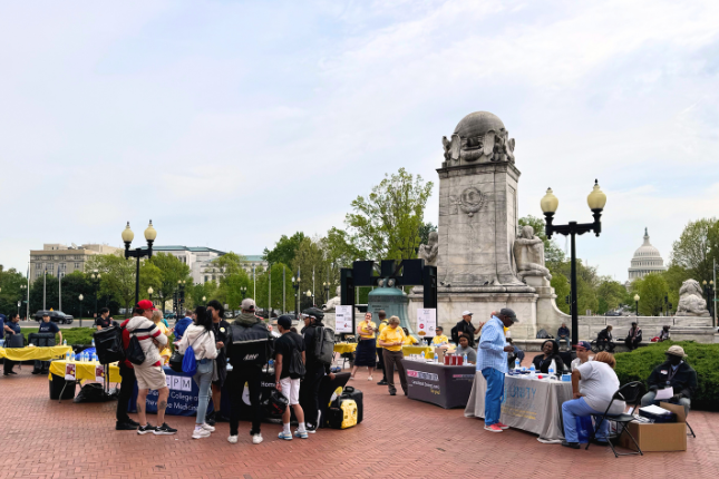 DC health care street fair