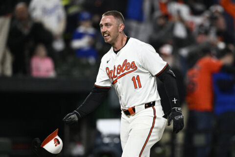 Westburg delivers tiebreaking homer in 9th to lift Orioles past Royals 6-4