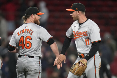 Westburg hits go-ahead HR in 7th, Orioles rally from 5 down to beat Red Sox 7-5 in Holliday’s debut