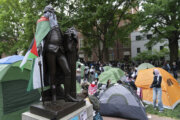 Israel-Hamas protests: George Washington University encampment draws crowd of hundreds