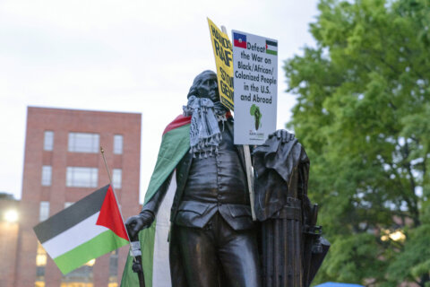 Student protests over Israel-Hamas war arrive at DC campuses