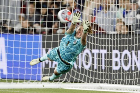 Alyssa Naeher makes 3 saves in shootout as United States edges Canada for SheBelieves Cup title