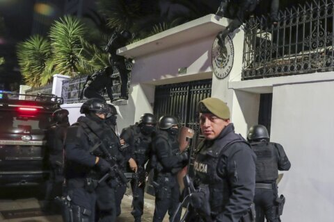 Mexico severs diplomatic ties with Ecuador after police storm its embassy to arrest politician
