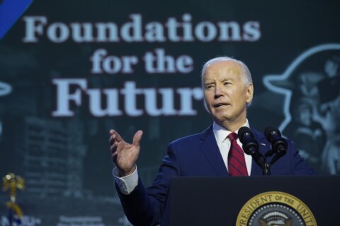 Biden celebrates computer chip factories, pitching voters on American 'comeback'