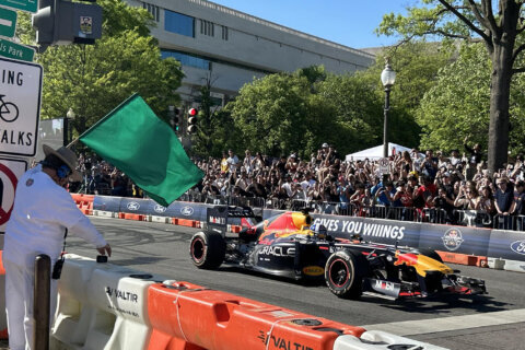 WATCH: Red Bull Showrun brings race cars and more to the streets of DC