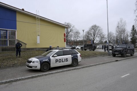 A 12-year-old student opens fire at a school in Finland, killing 1 and wounding 2 others
