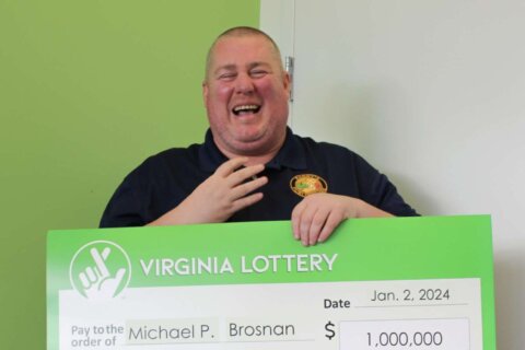Northern Virginia lottery millionaire describes ‘awesome feeling’ of winning big