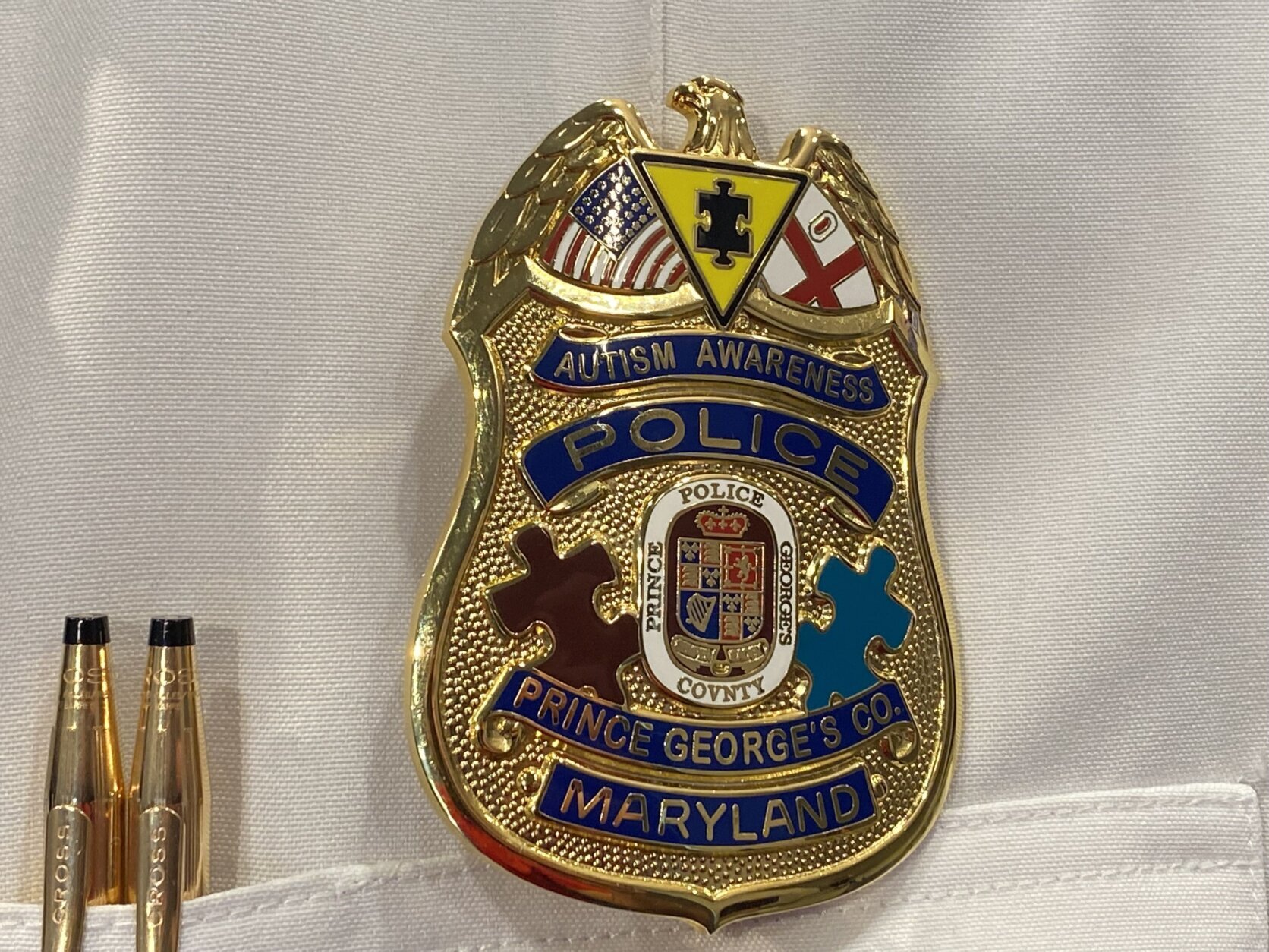 Prince George's County police badge