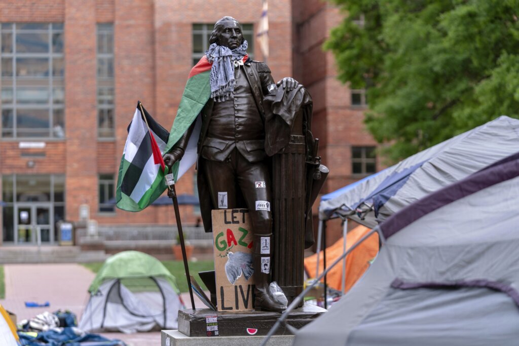 Israel Palestinians Campus Protests