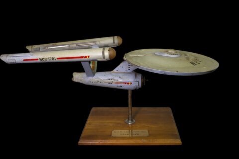 Long-lost first USS Enterprise model is returned to ‘Star Trek’ creator Gene Roddenberry’s son