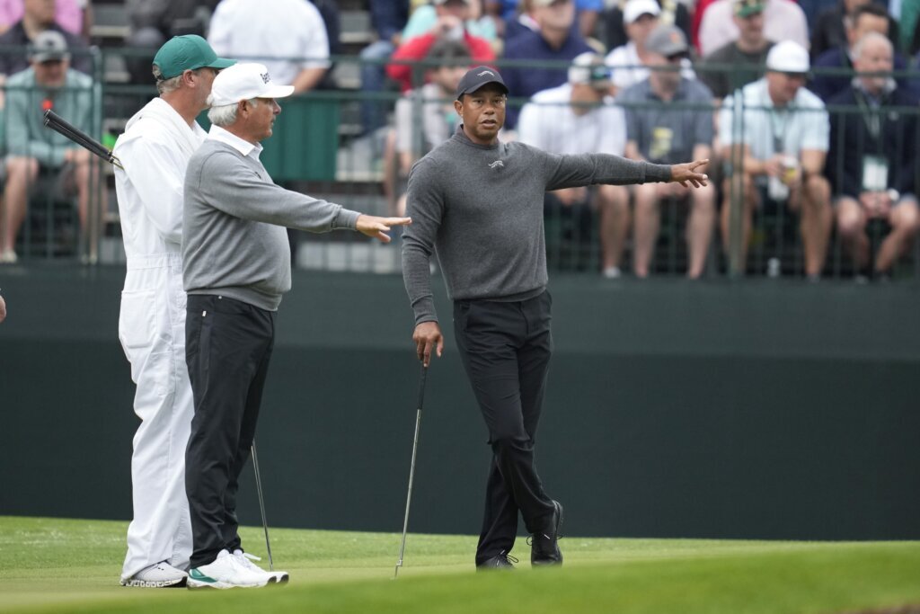 Tiger Woods has not given up hope of adding another Masters green jacket