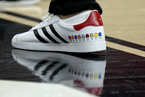 NC State’s Keatts wears tributes to ACC title, Final Four runs with custom add-ons to his shoes