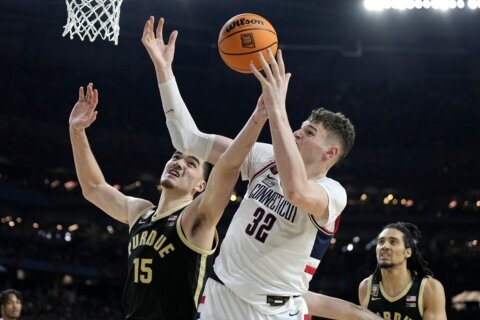 UConn uses strategy of shutting down Purdue’s perimeter shooters to get decisive victory