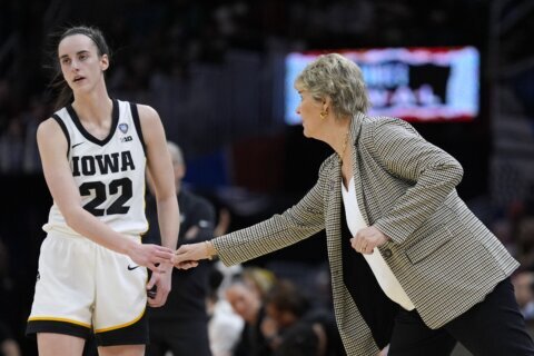 Iowa-UConn women’s Final Four semifinal most-watched hoops game in ESPN history; 14.2M avg. viewers