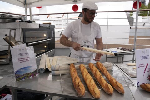 Paris Olympic athletes to feast on freshly baked bread, select cheeses and plenty of veggie options
