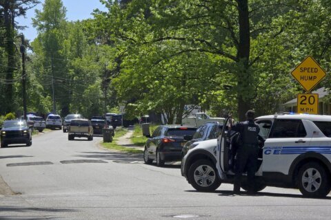 Numerous law enforcement officers have been struck by gunfire in a North Carolina city, police say