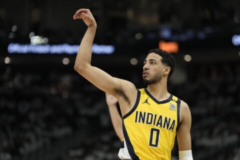 Pacers’ Haliburton says fan directed racial slur at his younger brother during playoff game
