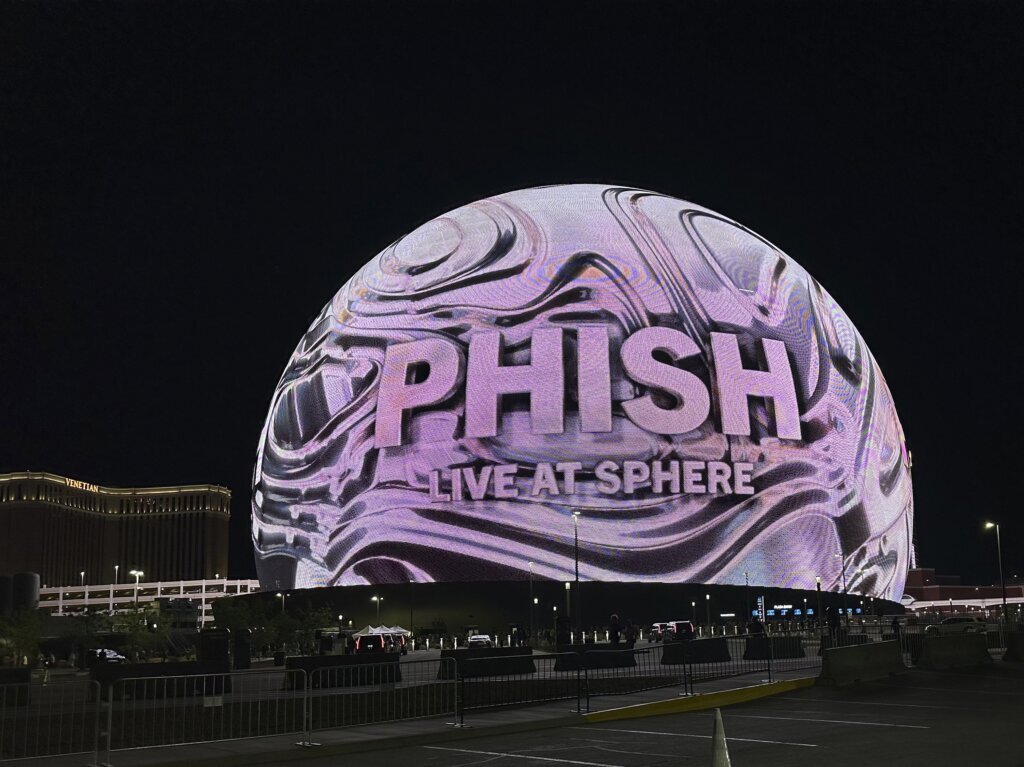 Here’s how Phish is using the Sphere’s technology to give fans something completely different