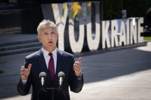 NATO chief chides members as Ukraine’s allies say slow arms deliveries have helped Russia