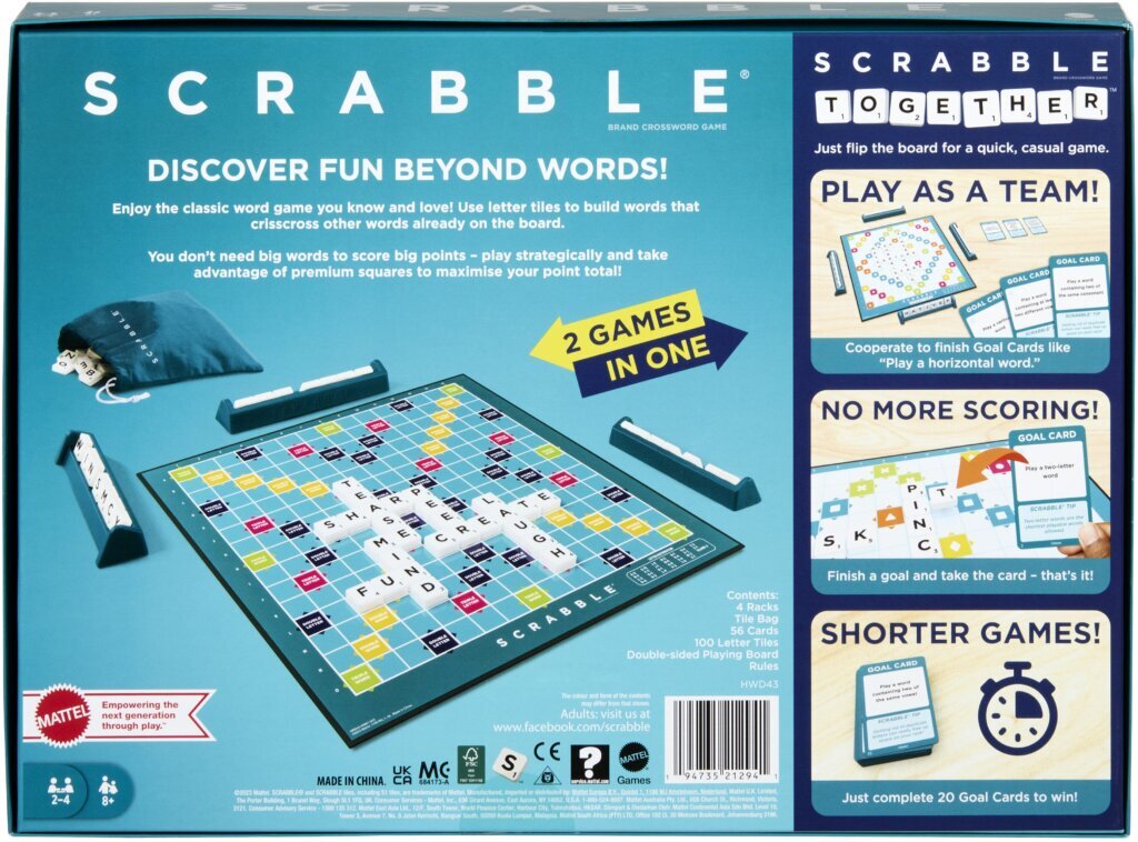 A new version of Scrabble aims to make the word-building game more accessible
