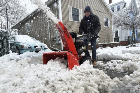 Cleanup begins as spring nor’easter moves on. But hundreds of thousands still lack power