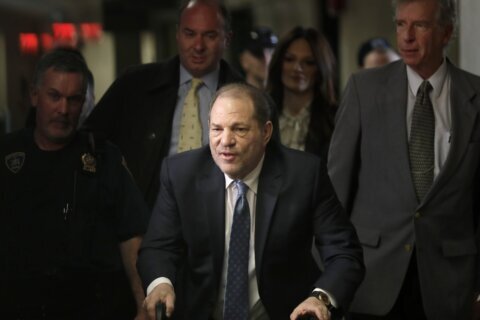 Here’s what’s happening with movie mogul Harvey Weinstein’s New York rape conviction
