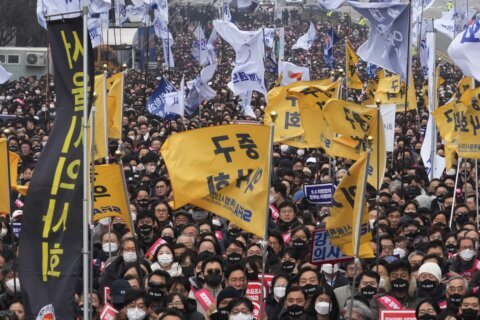 South Korean police raid office of incoming head of doctors’ group over protracted strikes