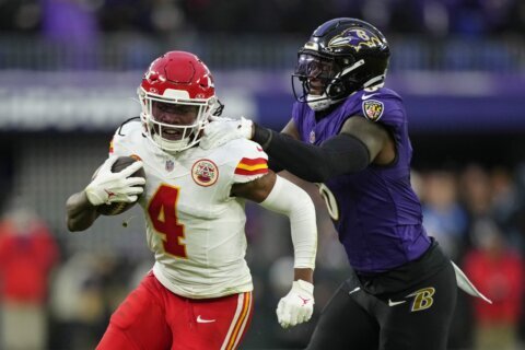 Chiefs’ Rice takes ‘full responsibility’ for his part in Dallas sports car crash that injured four
