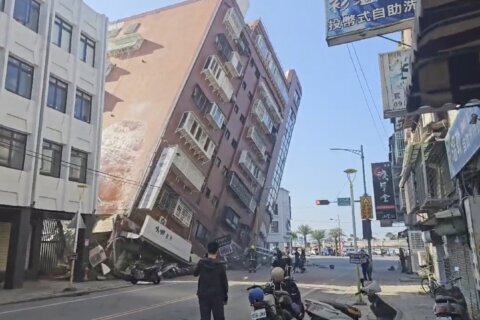 Fierce earthquake rattles Taiwan, killing 9 and injuring more than 1,000