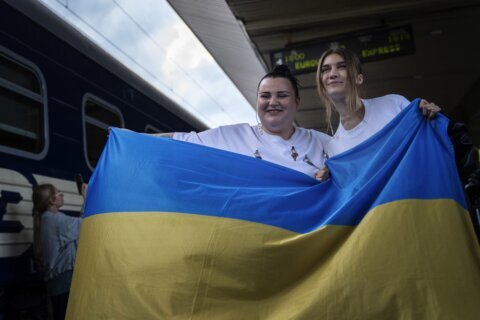 Ukrainian duo heads to the Eurovision Song Contest with a message: We’re still here