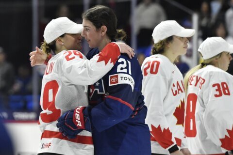 Canada and U.S. ratchet up their cross-border rivalry to new heights in women’s hockey world final