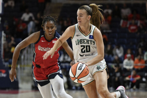 Liberty keep Mystics winless, clinch homecourt for Commissioner’s Cup title game with 93-88 victory