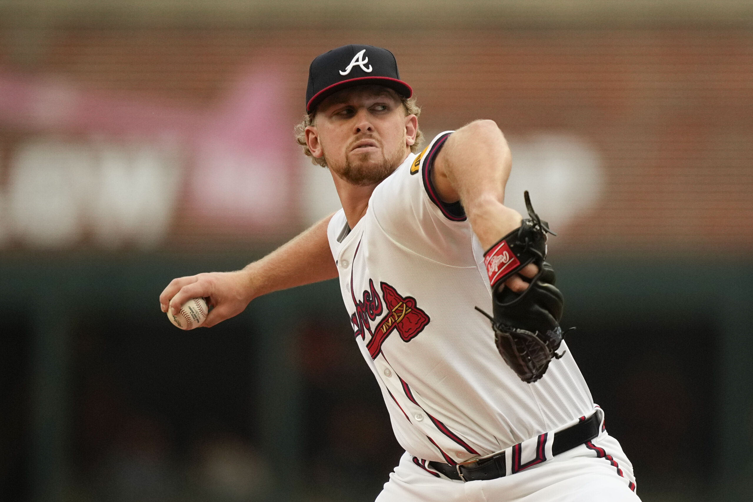 Braves pitching prospect Spencer Schwellenbach strikes out 5 in mixed MLB  debut - WTOP News