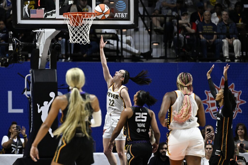 Caitlin Clark finishes with 20 points and 10 turnovers as Fever fall to Connecticut in WNBA opener