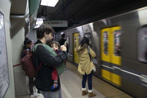 Subway commuters in Buenos Aires see fares spike by 360% as part of austerity campaign in Argentina