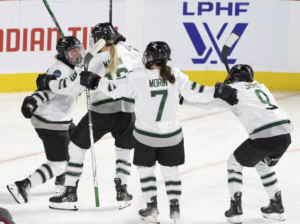 Taylor Wenczkowski scores in 3rd OT, Boston beats Montreal 2-1 in Game 2 of PWHL semifinal series