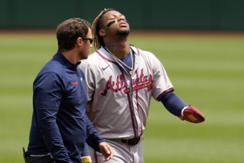 Braves’ Acuña is placed on IL after suffering a 2nd season-ending knee injury in 4 years