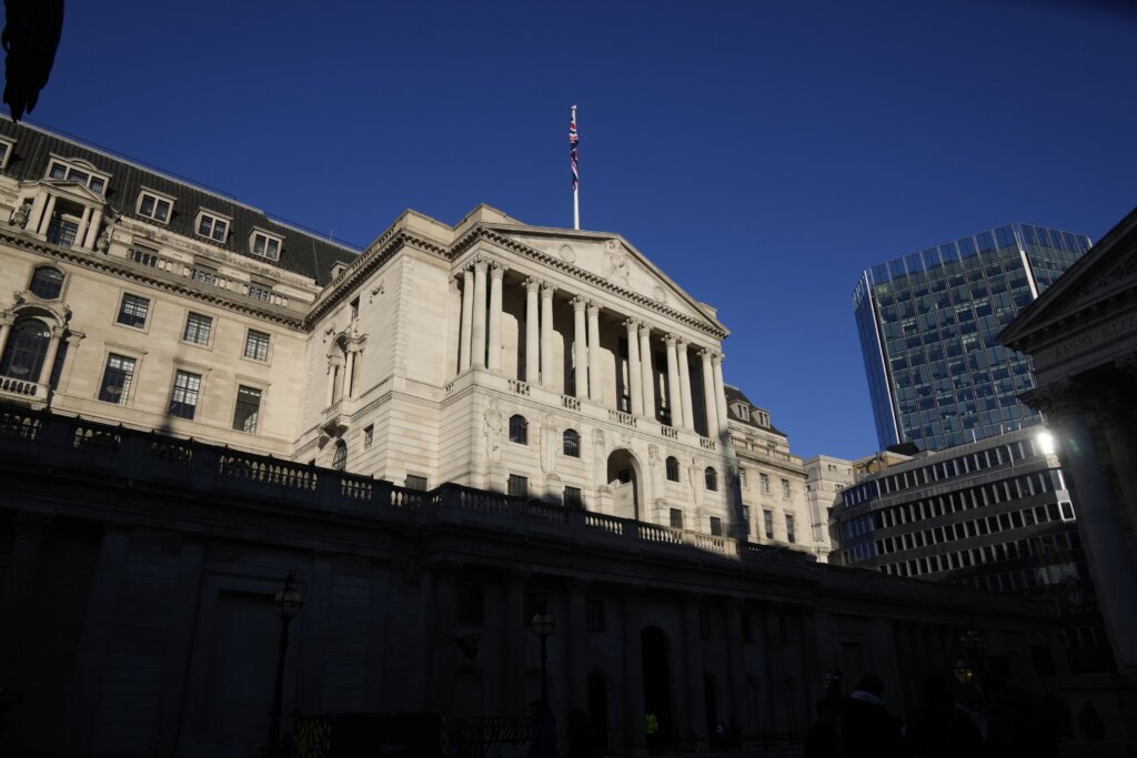 Bank of England keeps interest rate at 5.25% for 6th time, seeks more proof inflation under control
