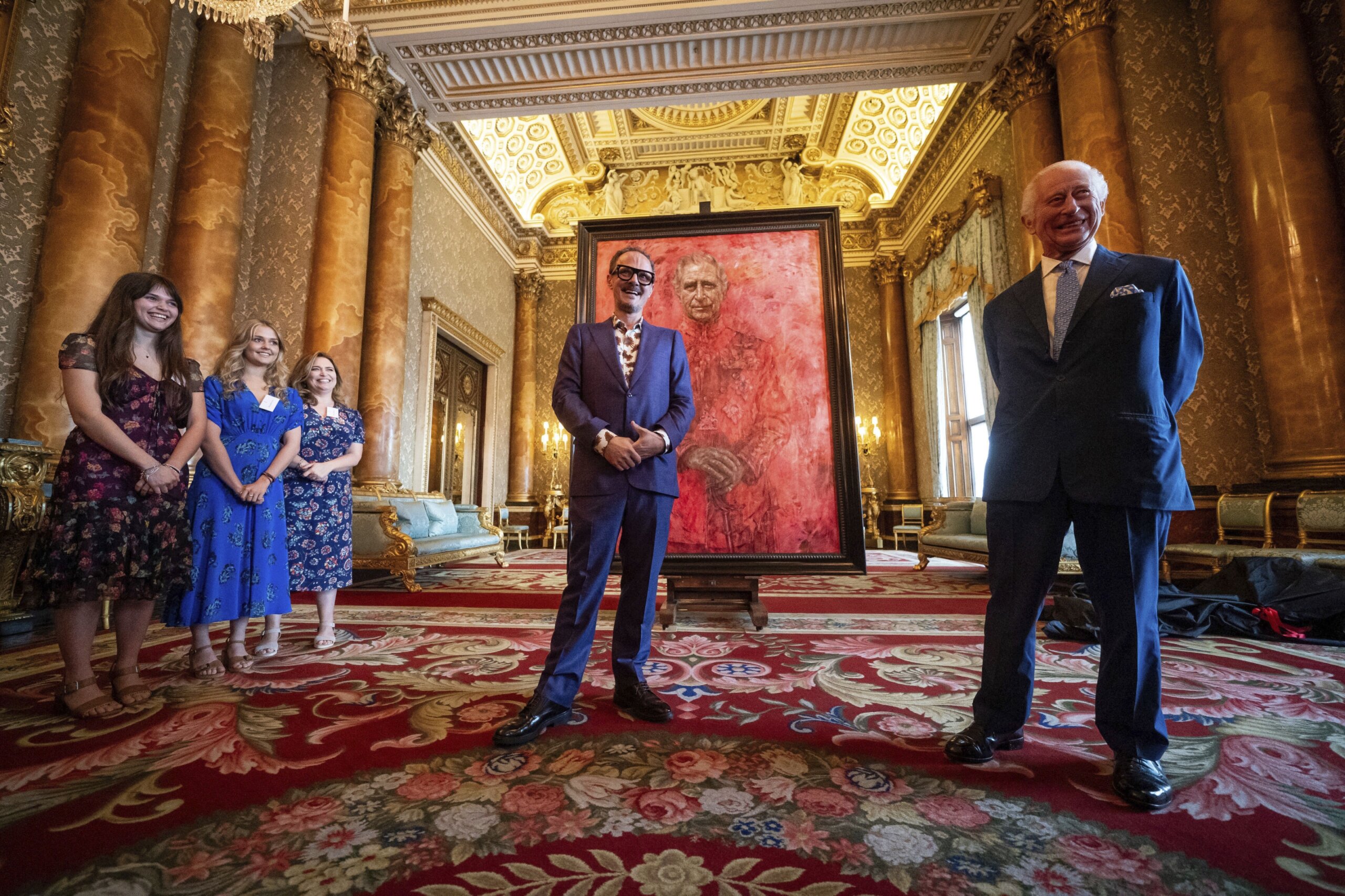 King Charles III Unveils His First Official Portrait Since His ...