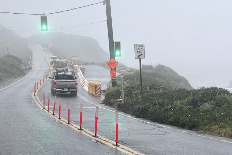 California's scenic Highway 1 to Big Sur opens to around-the-clock travel as slide repair advances