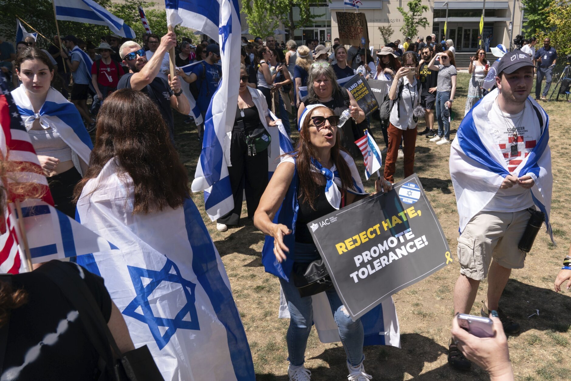 Campus Protests Supporting Israel