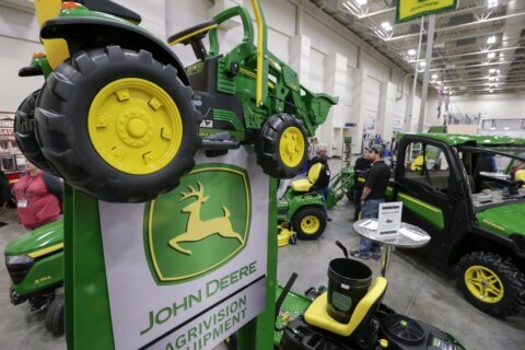 Deere Q2 results top Street but it cuts 2024 profit outlook again as farmers buy fewer tractors