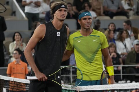 Rafael Nadal is in the French Open field and will face Alexander Zverev in the first round