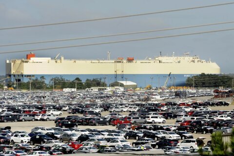 Georgia’s auto port has its busiest month ever after taking 9,000 imports diverted from Baltimore