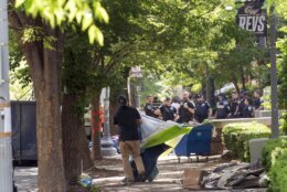 Israel Palestinians Campus Protests