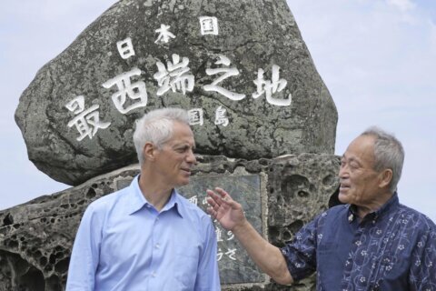 US ambassador to Japan visits southern islands at the forefront of China tension