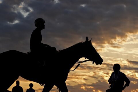 The 150th Kentucky Derby will be run on a fast track as threat of rain dissipates