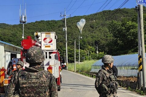 North Korea sends hundreds more trash-carrying balloons to South Korea