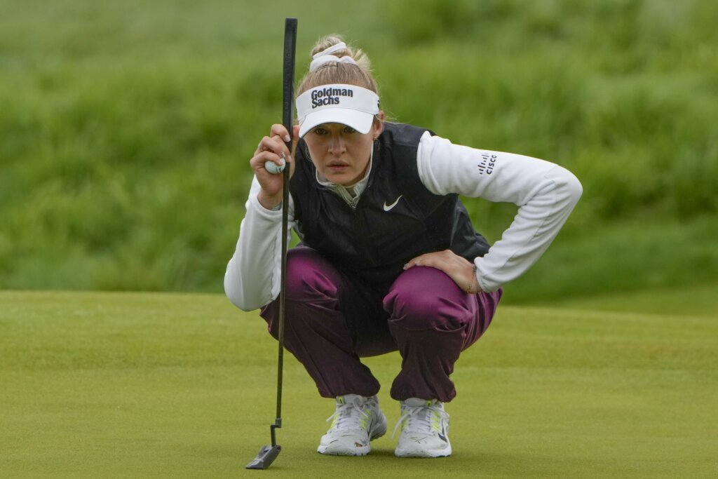 Nelly Korda seizes 2-shot lead at Mizuho Americas Open, inches closer to 6th win in 7 events