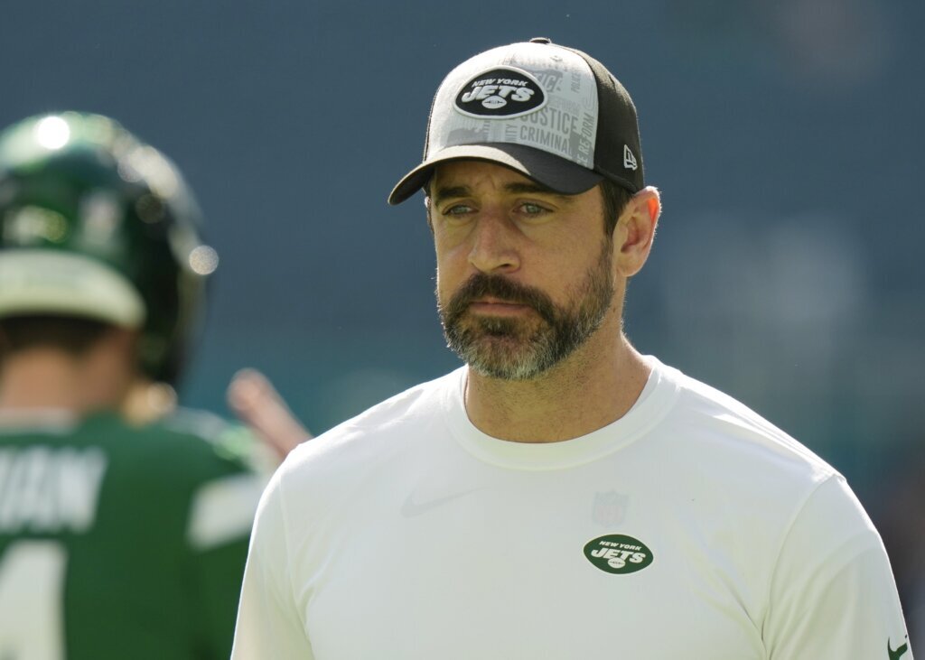 Jets QB Aaron Rodgers is ‘doing everything’ at practice in his return from torn Achilles tendon